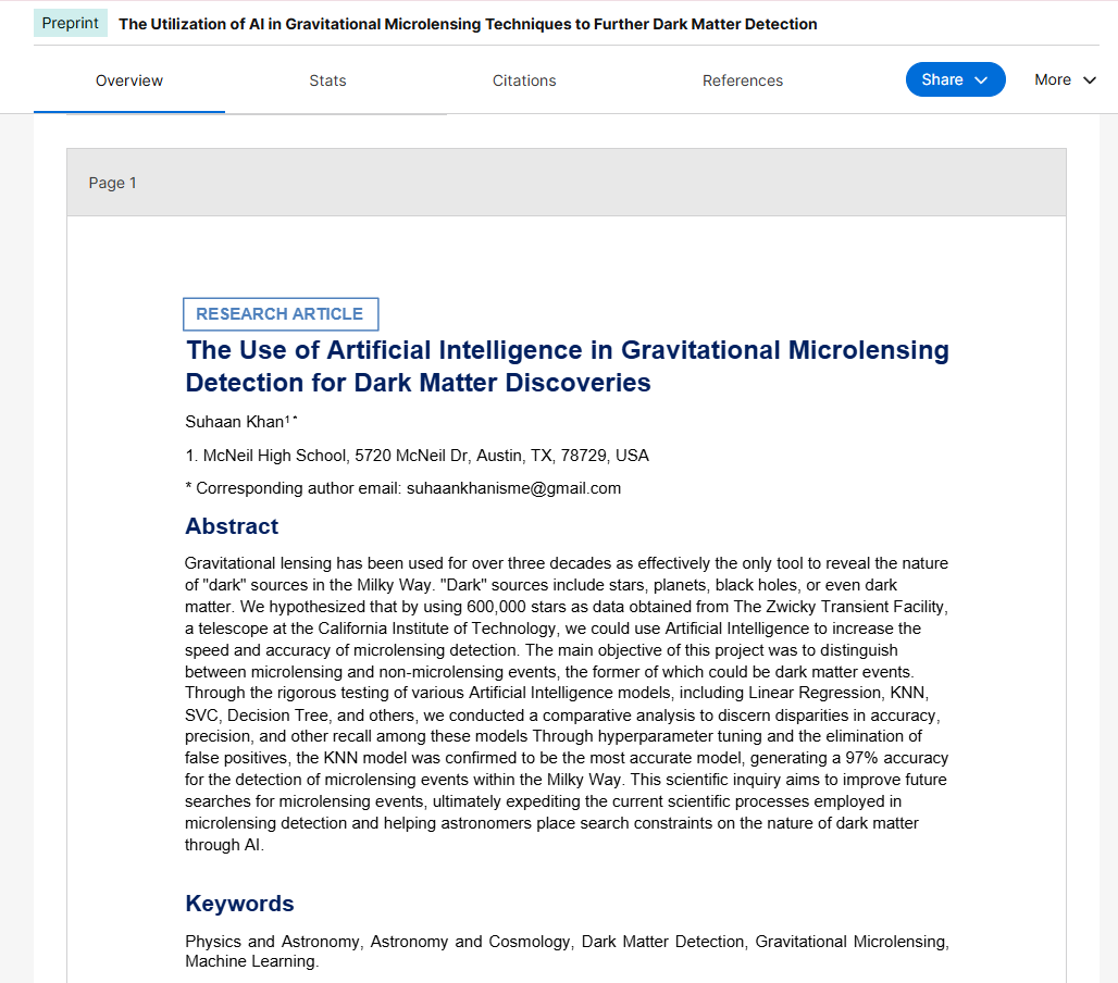 Thumbnail for Dark Matter Detection via AI-Enhanced Gravitational Microlensing